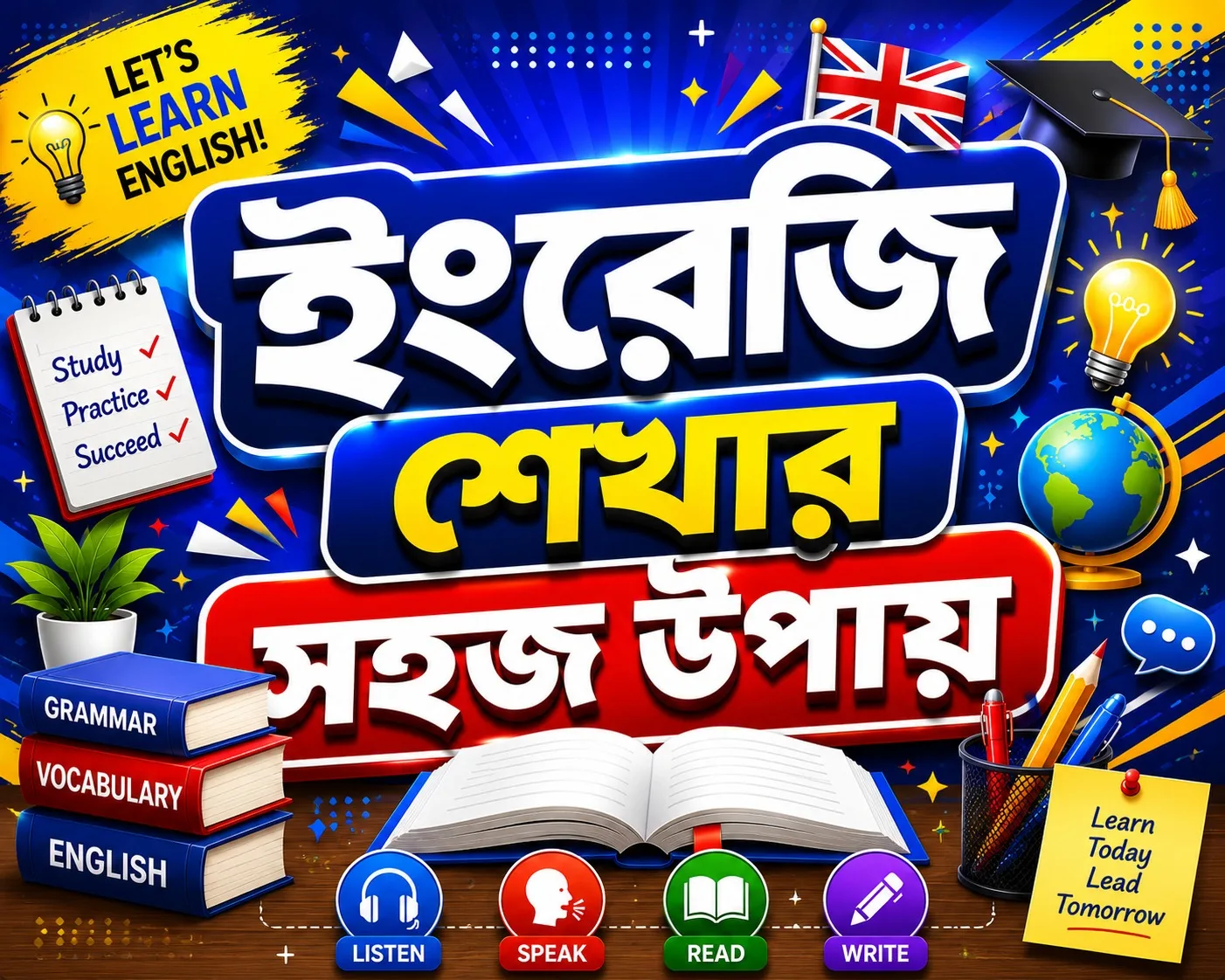 ইংরেজি শেখার সহজ উপায় | দ্রুত ইংরেজি শেখার ১৫টি কার্যকর কৌশল